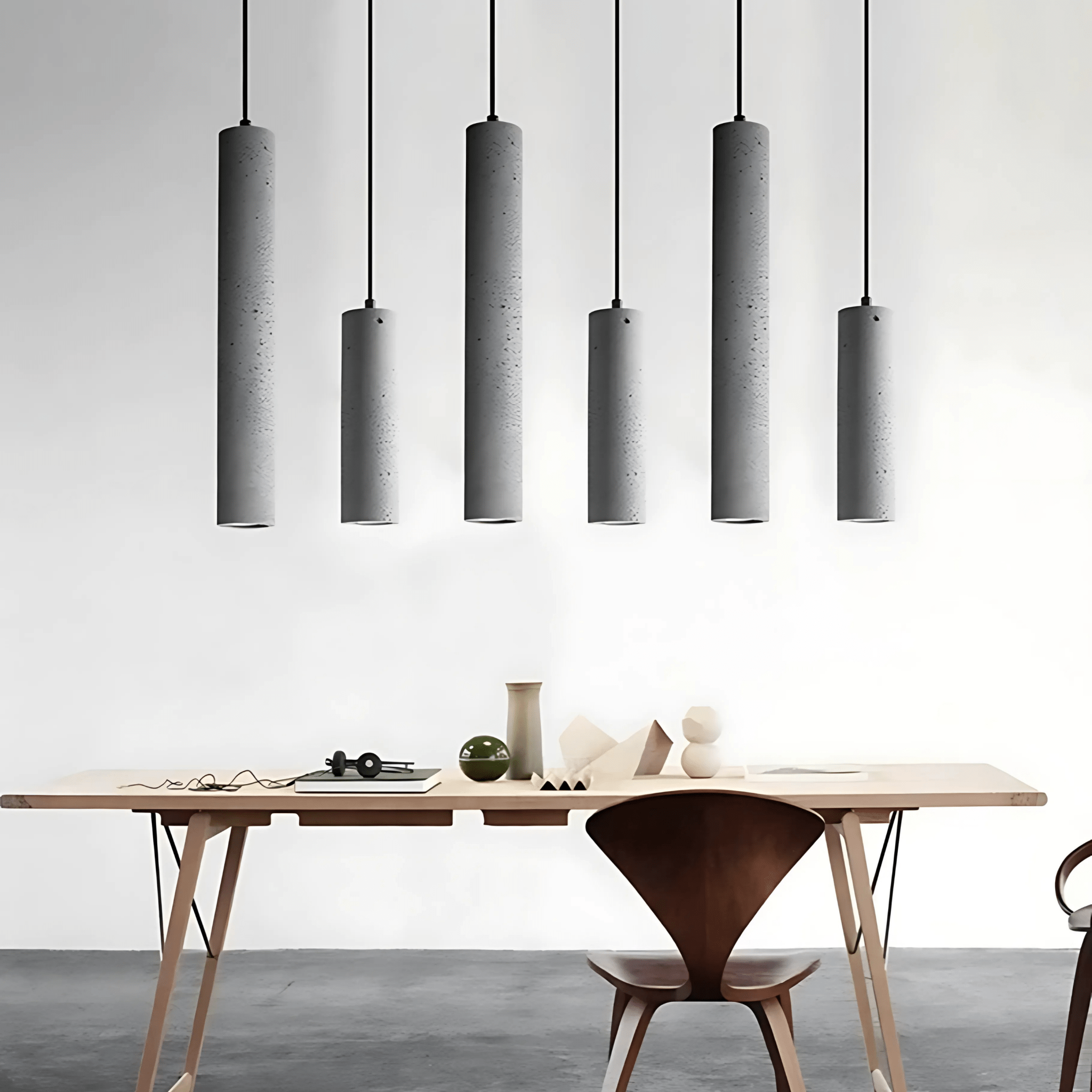 Freyza - Cemento | Stylish Modern Concrete Kitchen Pendant Lighting Fixture