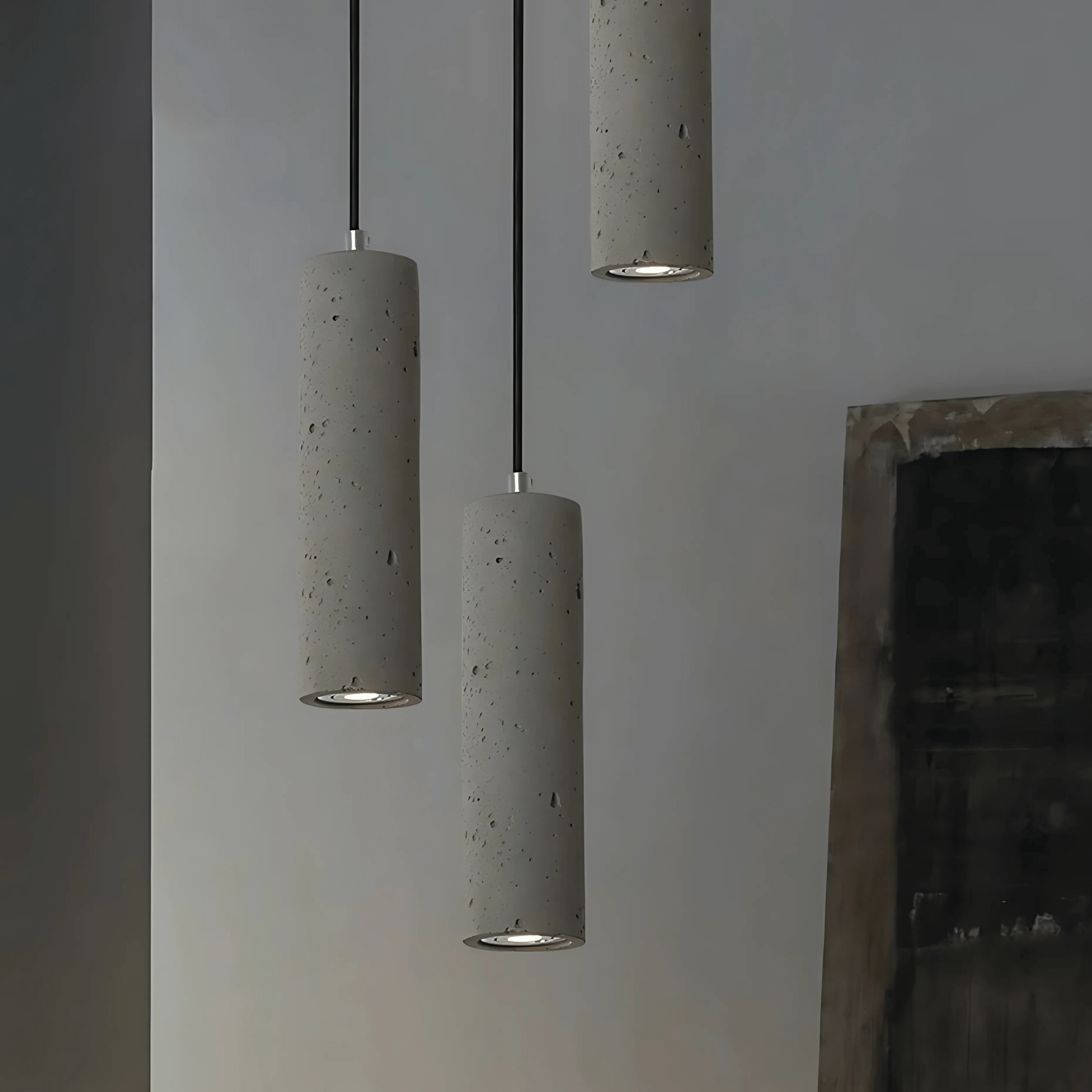 Freyza - Cemento | Stylish Modern Concrete Kitchen Pendant Lighting Fixture