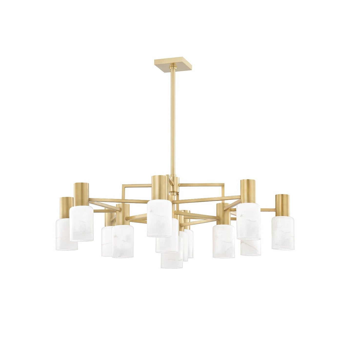 Freyza | Drift Centerport Chrom-Kronleuchter – Esszimmer Wohnzimmer