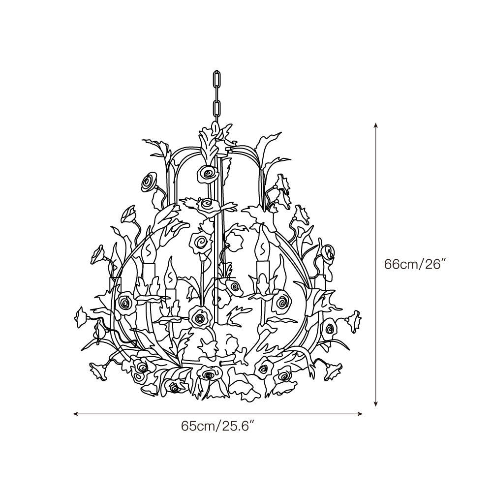 Freyza | Ember Postmodern Luxury Ceramic Chandelier – Modern Dining Room Living Room