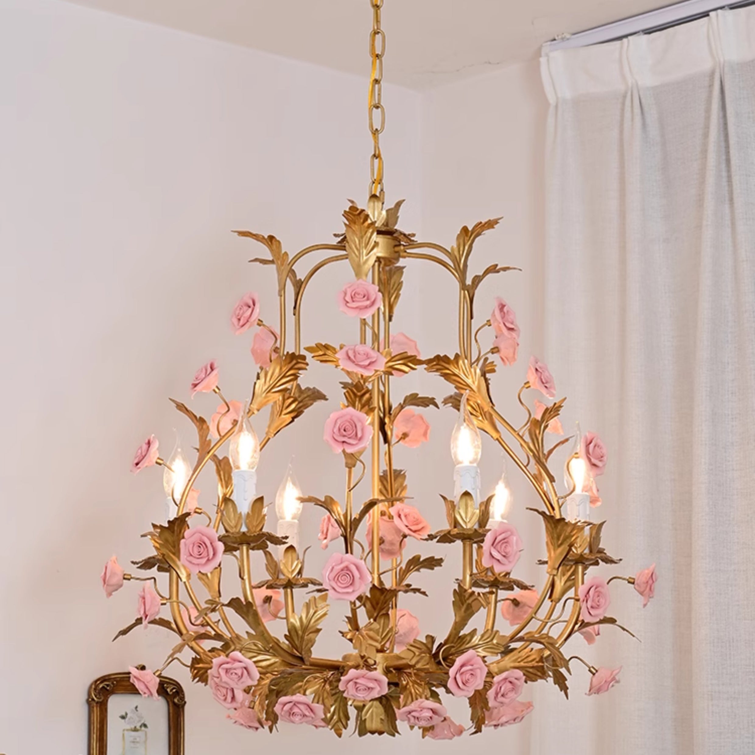 Freyza | Ember Postmodern Luxury Ceramic Chandelier – Modern Dining Room Living Room