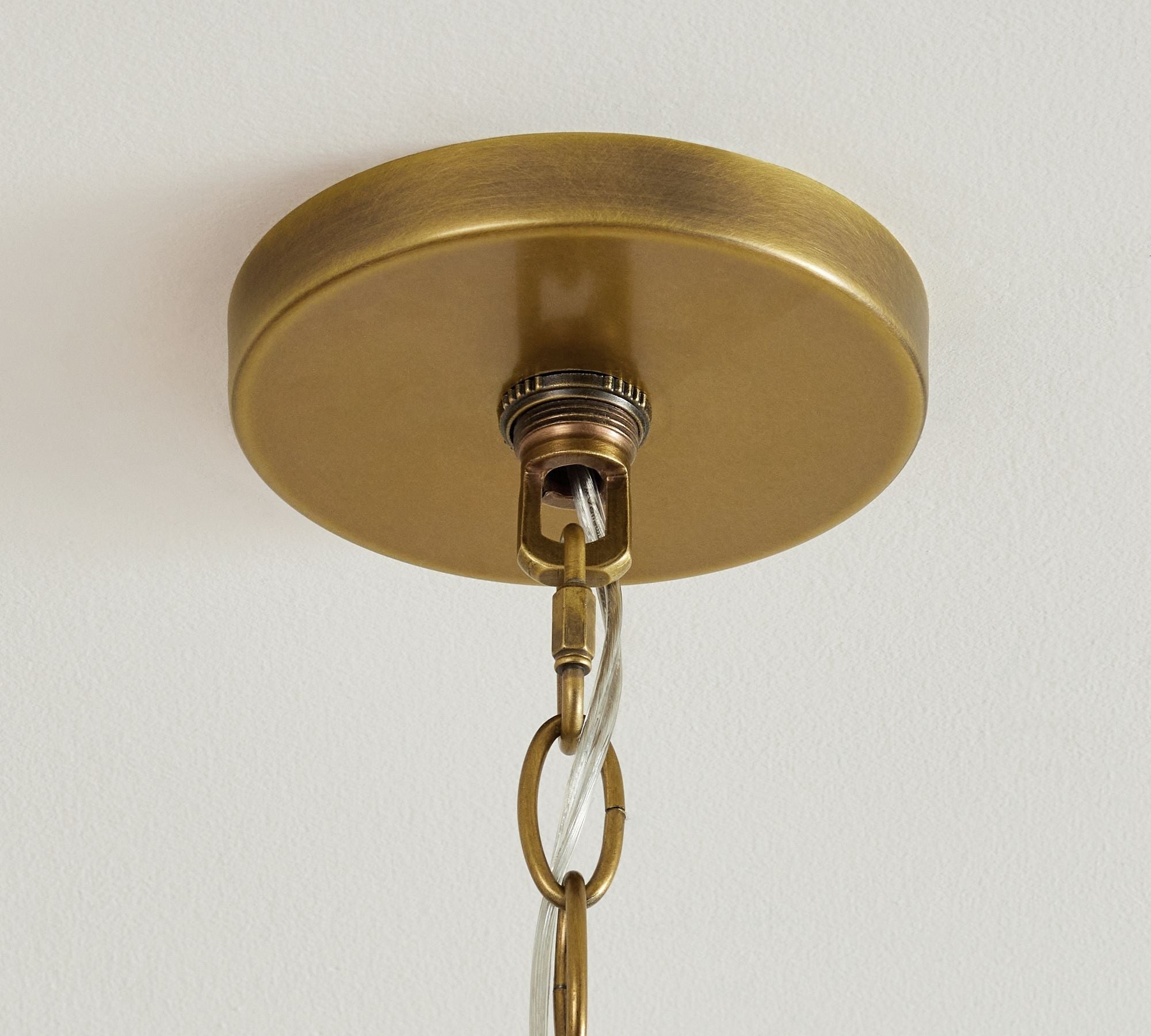Freyza | Lymara Vintage-Industriestil-Stoff-Kronleuchter – Industrielles Esszimmer, Wohnzimmer