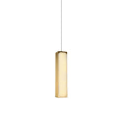 Freyza | Gleam Brass Alabaster Brass Pendant Light – Kitchen Dining Room