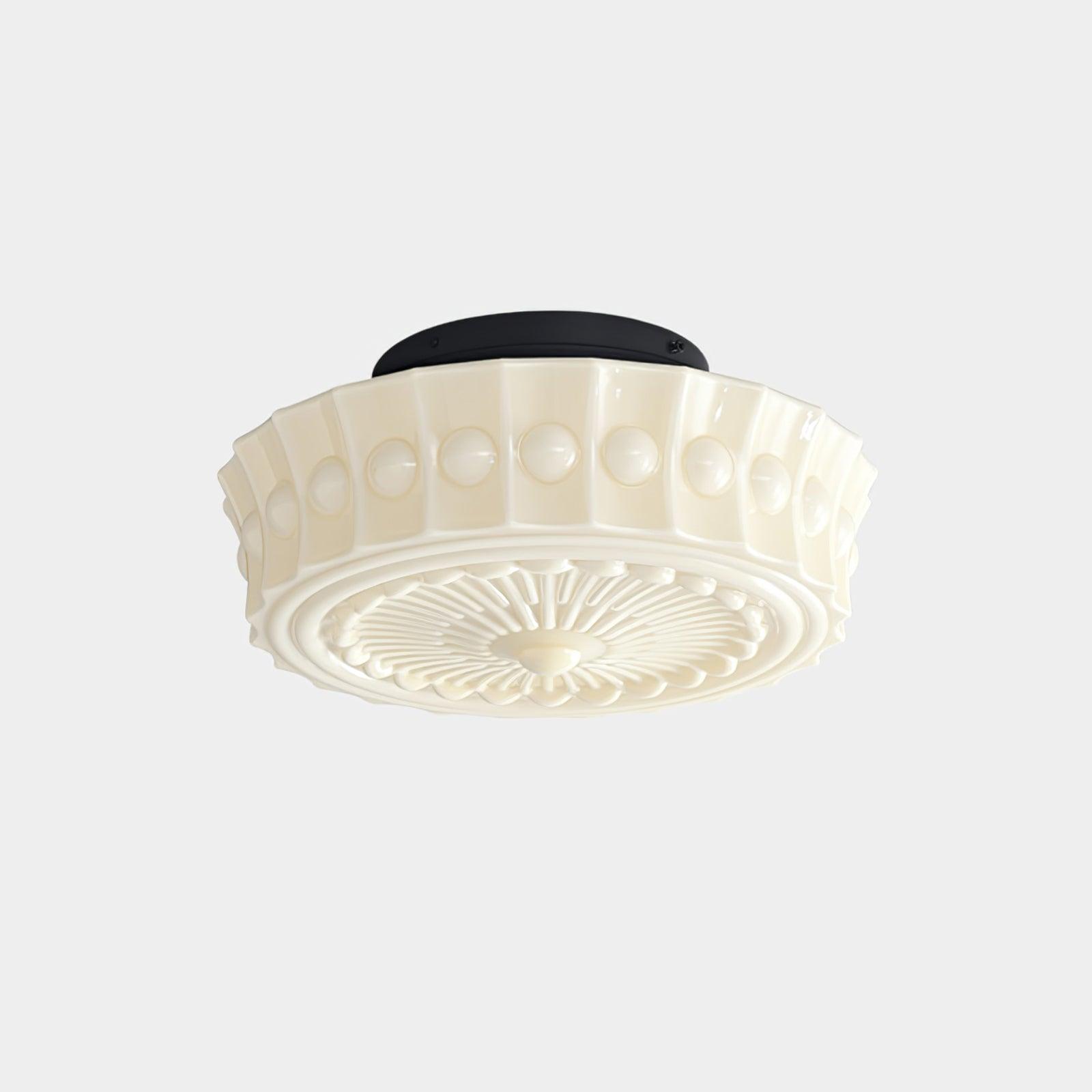 Freyza | Plafonnier encastré en verre – Chambre, couloir, cuisine