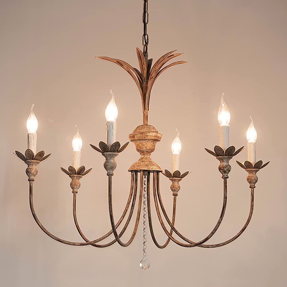 Freyza | Jive Vintage Industrial Chandelier – Industrial Dining Room Living Room