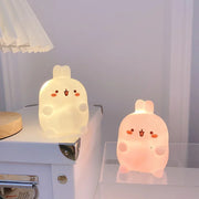 Charming Rabbit LED Night Light with Soft Glow | Battery Operated for Cozy Atmosphere 1