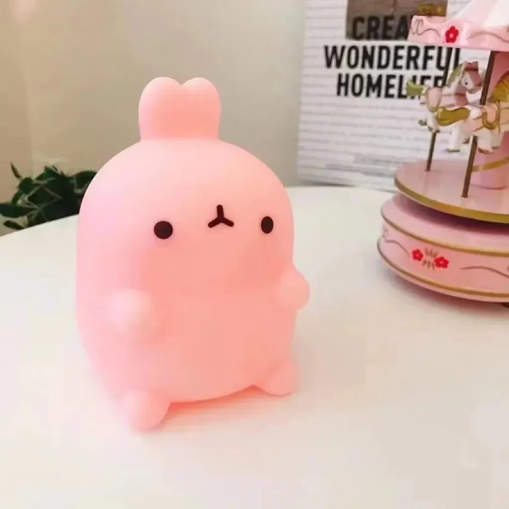 Charming Rabbit LED Night Light with Soft Glow | Battery Operated for Cozy Atmosphere 10