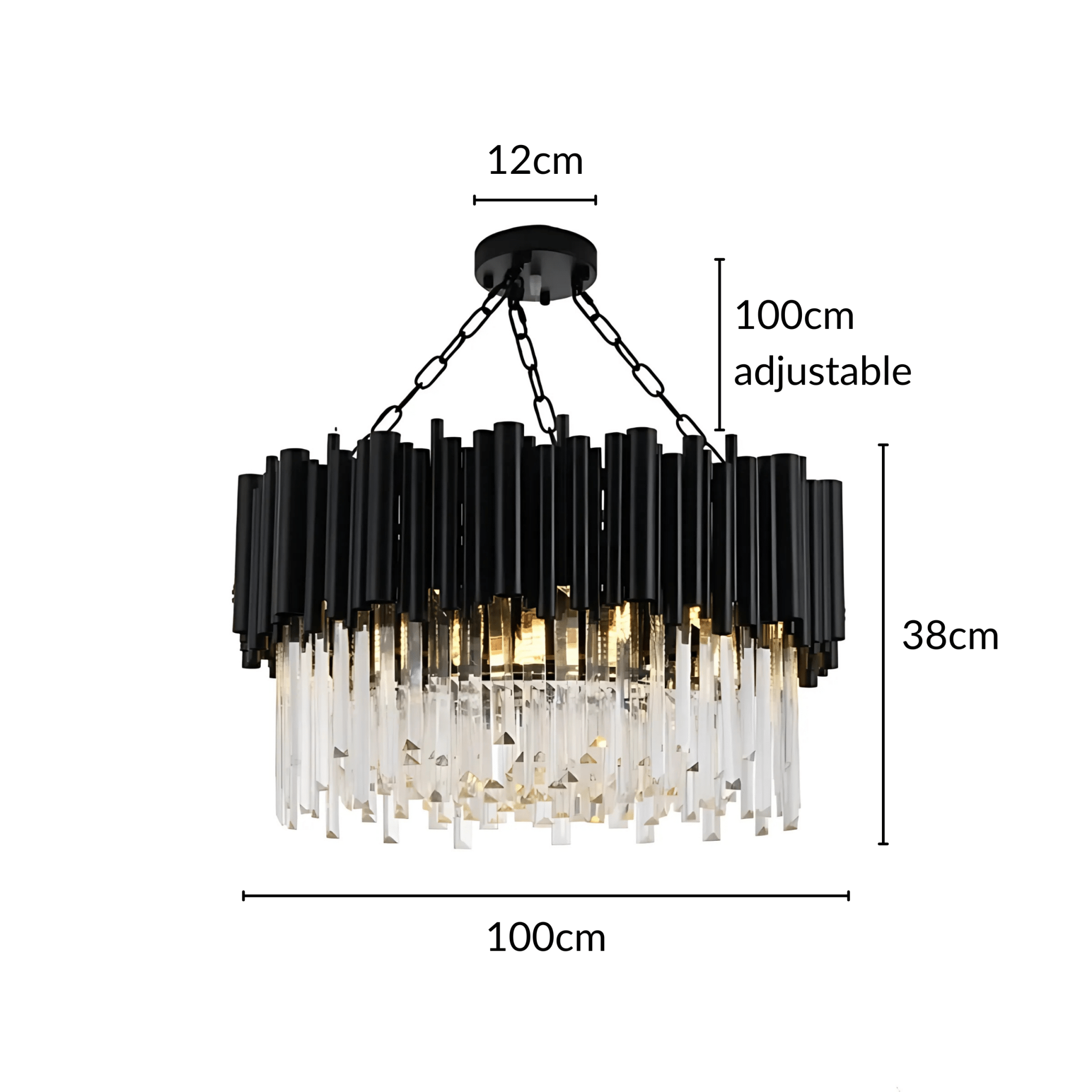 Freyza - ChelseaCrystal | Elegant Modern Crystal Chandelier Light for Dining Room