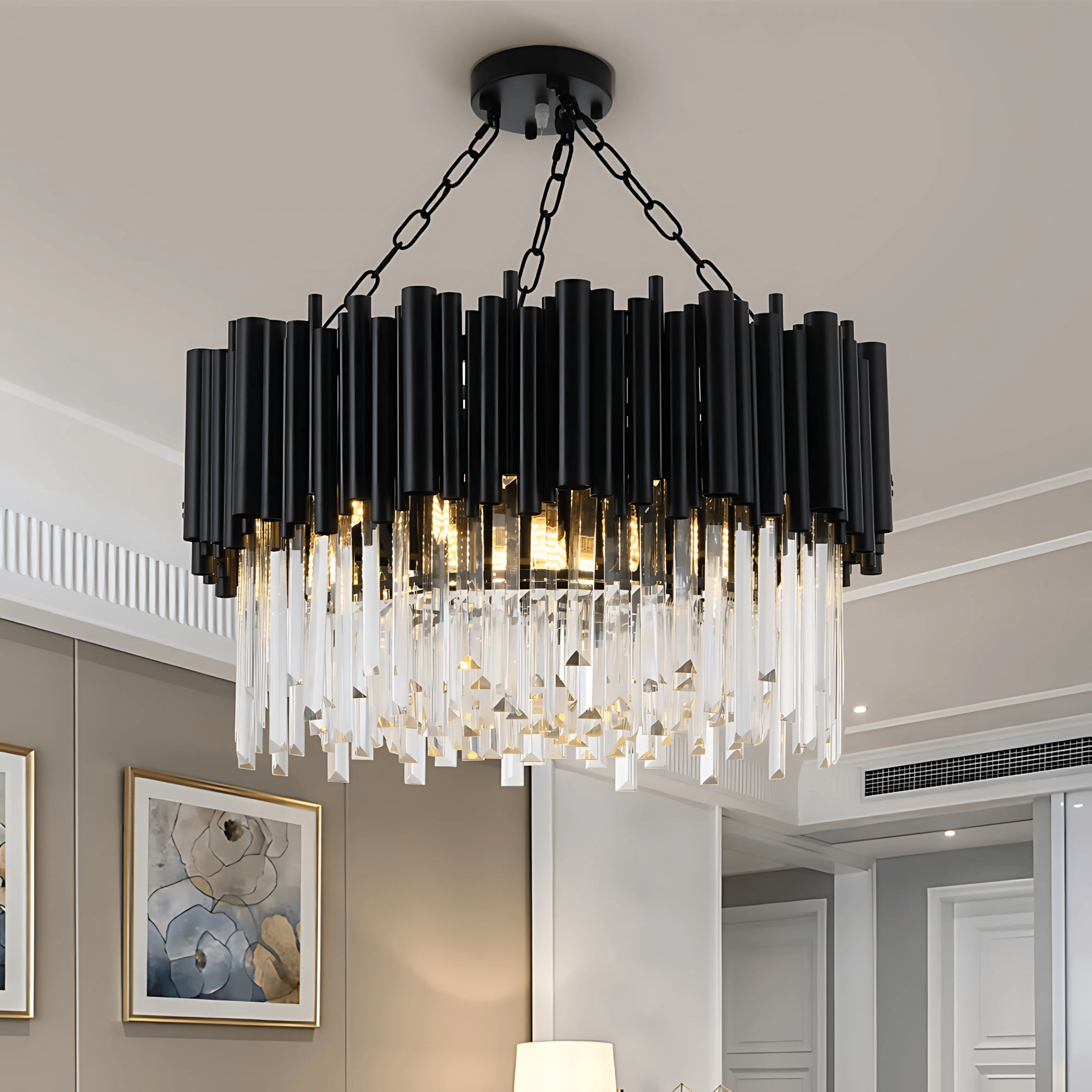 Freyza - ChelseaCrystal | Elegant Modern Crystal Chandelier Light for Dining Room