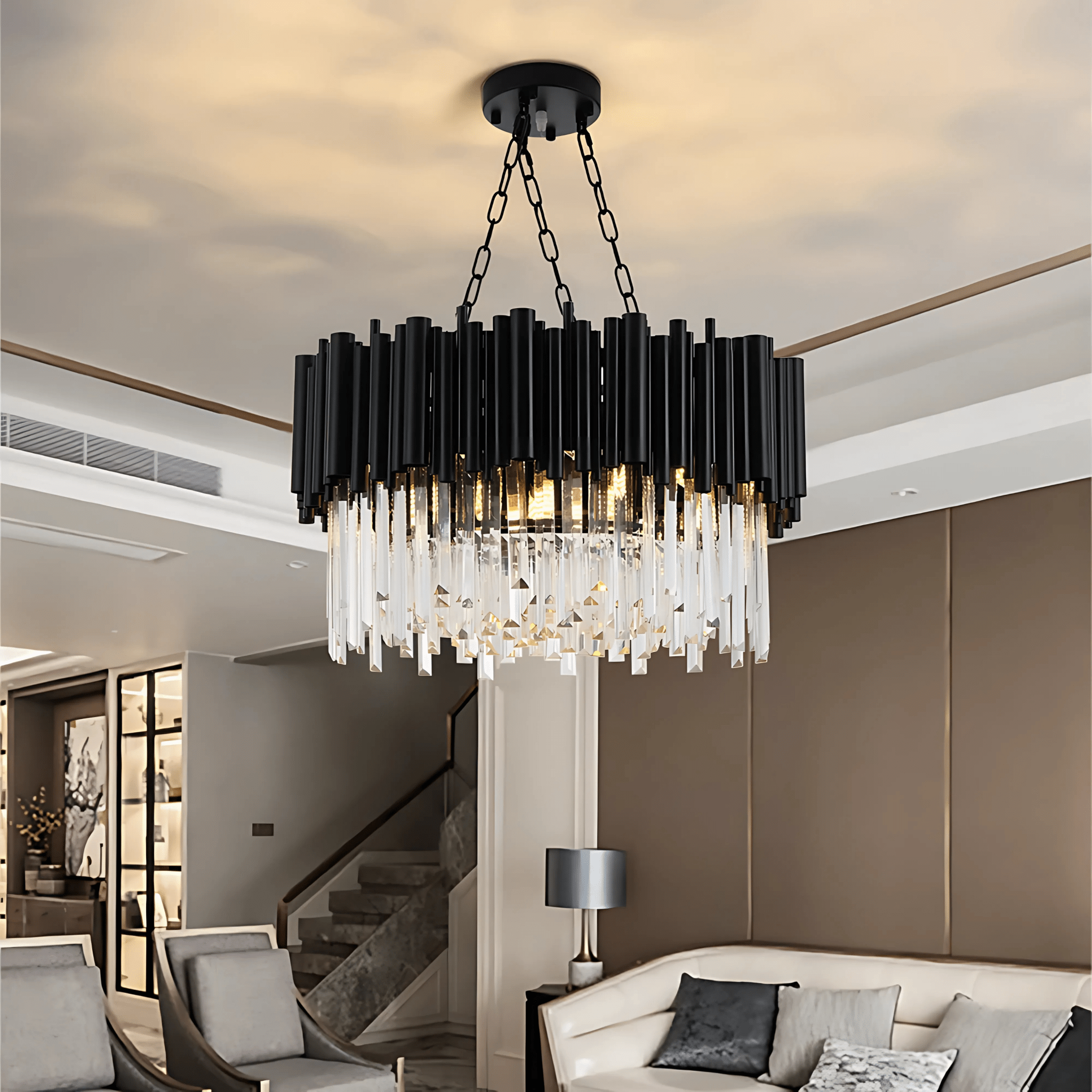 Freyza - ChelseaCrystal | Elegant Modern Crystal Chandelier Light for Dining Room