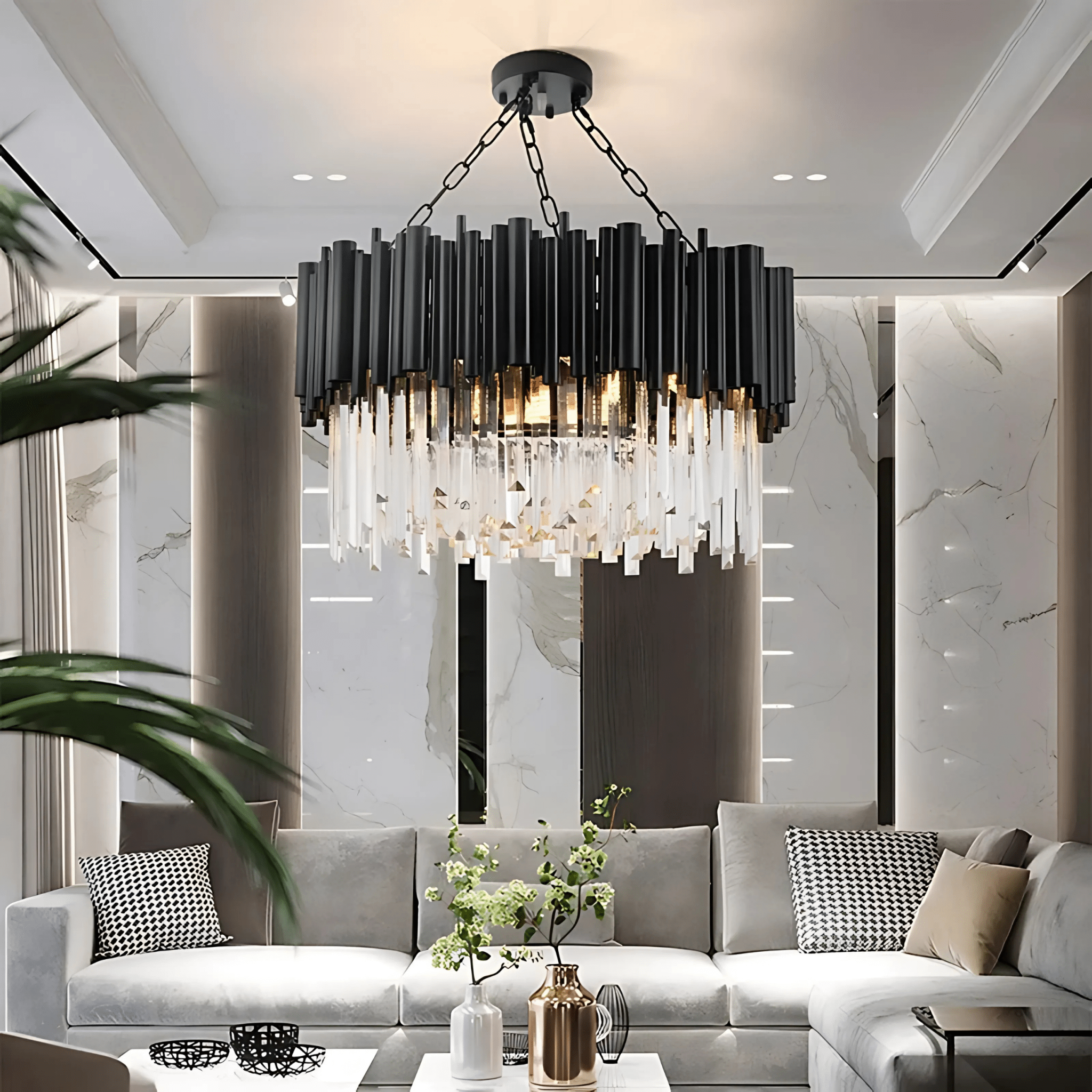 Freyza - ChelseaCrystal | Elegant Modern Crystal Chandelier Light for Dining Room