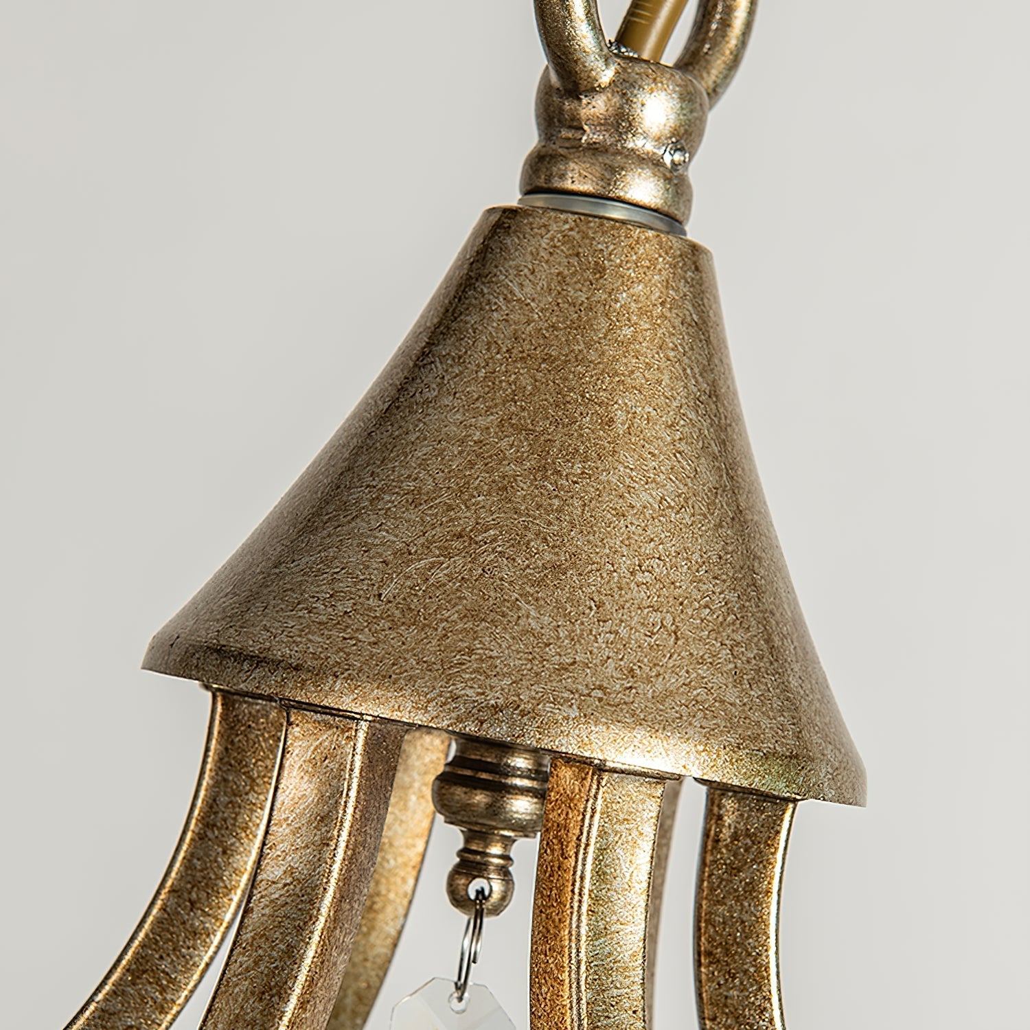 Freyza | Breathe Luxury Vintage Brass Crystal Chandelier – Vintage Dining Room Living Room