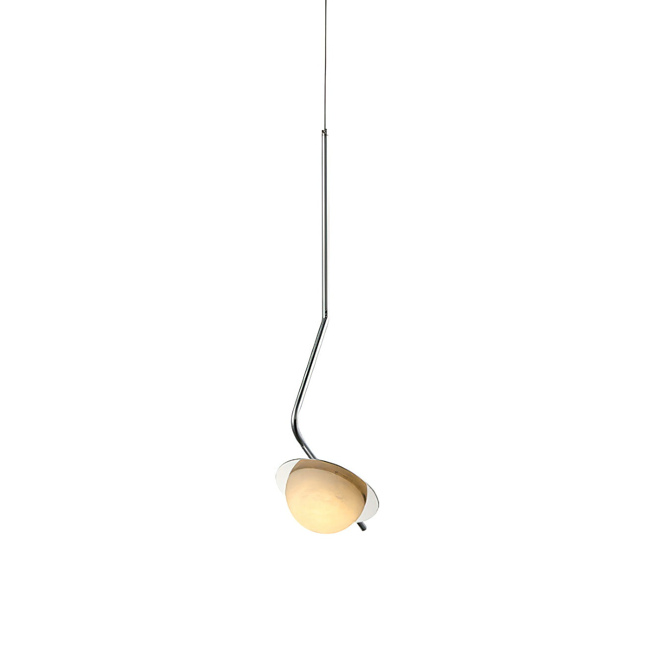 Freyza | Ivvaros Chic Luminance Edelstahl-Pendelleuchte – Küche, Esszimmer