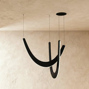 Freyza - ChimeLight | Stylish Black Rustic Industrial Dining Room Chandelier