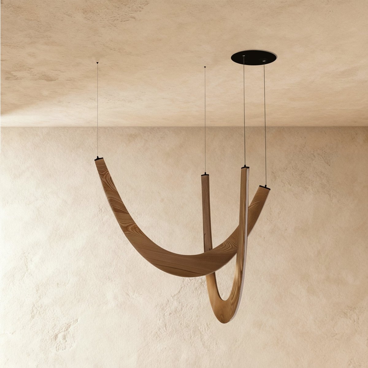 Freyza - ChimeLight | Stylish Black Rustic Industrial Dining Room Chandelier