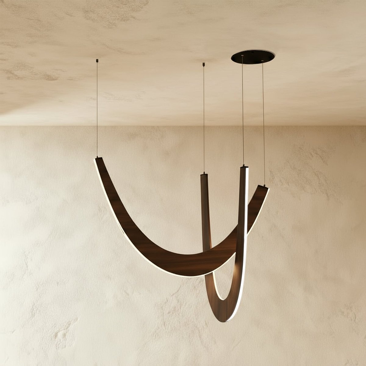 Freyza - ChimeLight | Stylish Black Rustic Industrial Dining Room Chandelier