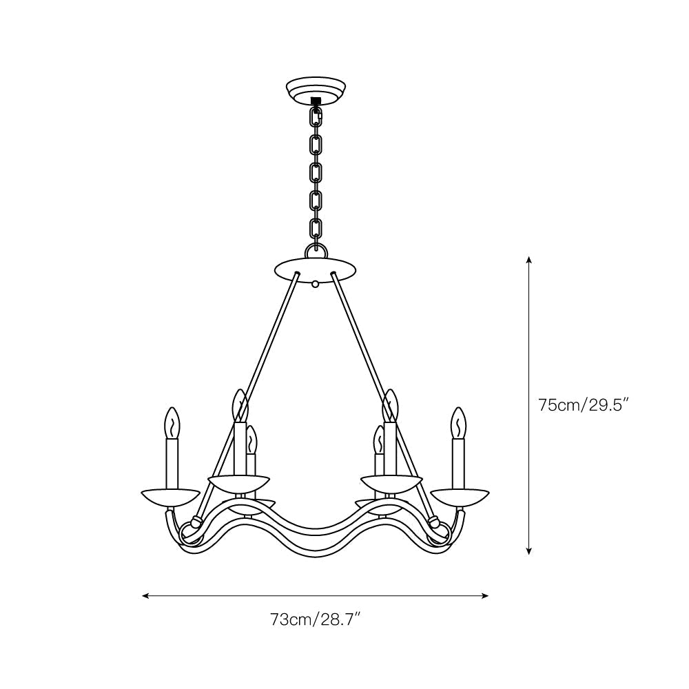 Freyza | Shine Vintage Industrial Brass Chandelier – Industrial Dining Room Living Room