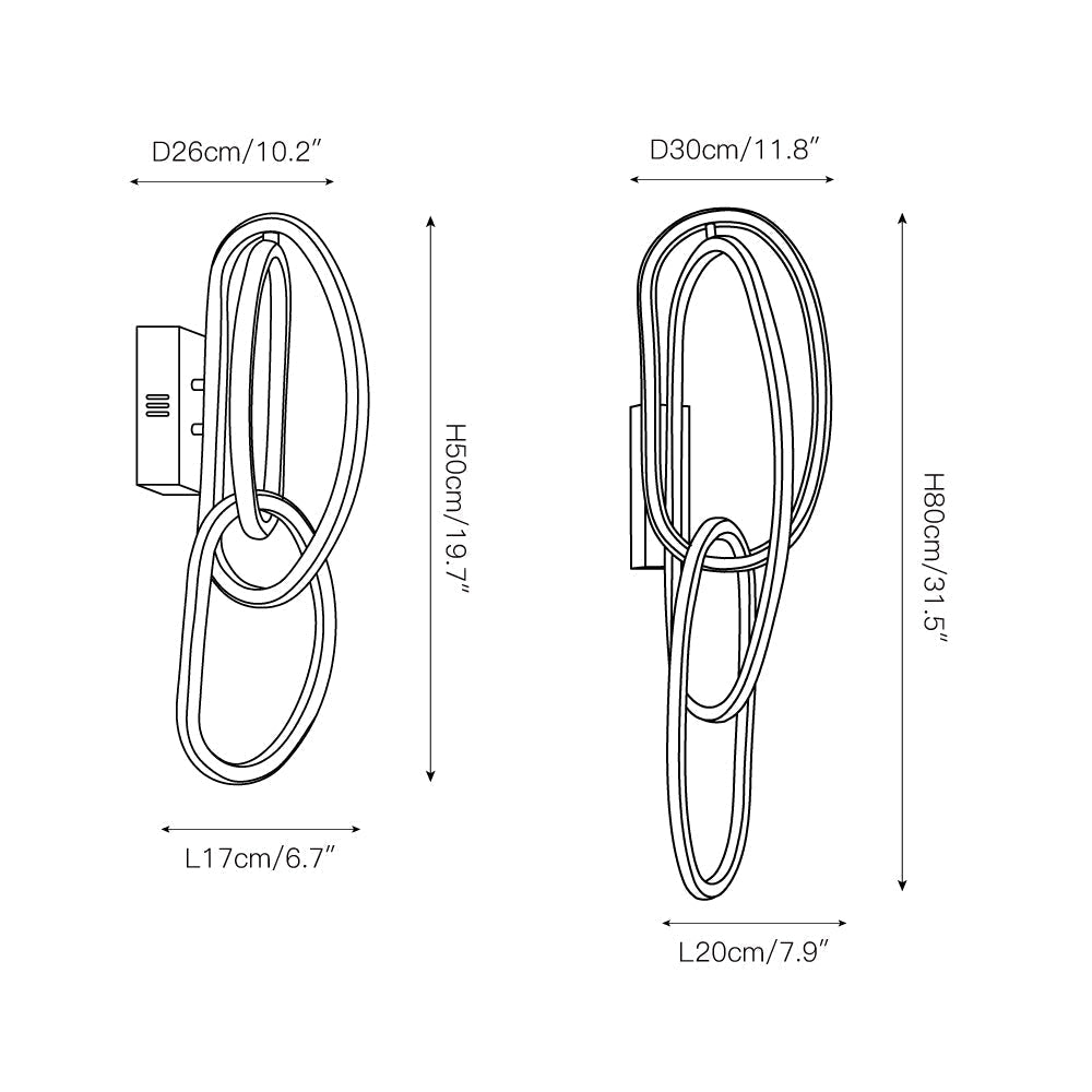Freyza | Urge LED Wall Wall Light – Bedroom Hallway