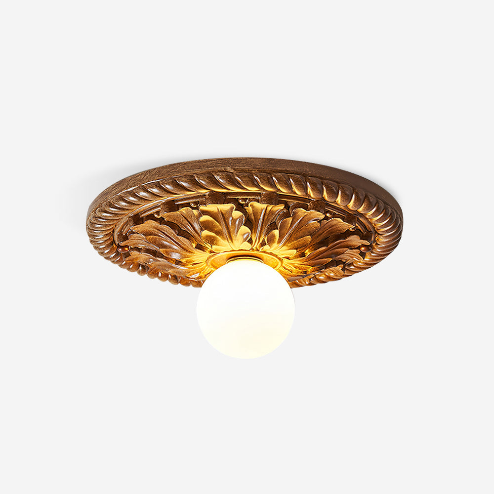Freyza | Plafonnier encastré – Style vintage pour chambre, couloir et cuisine