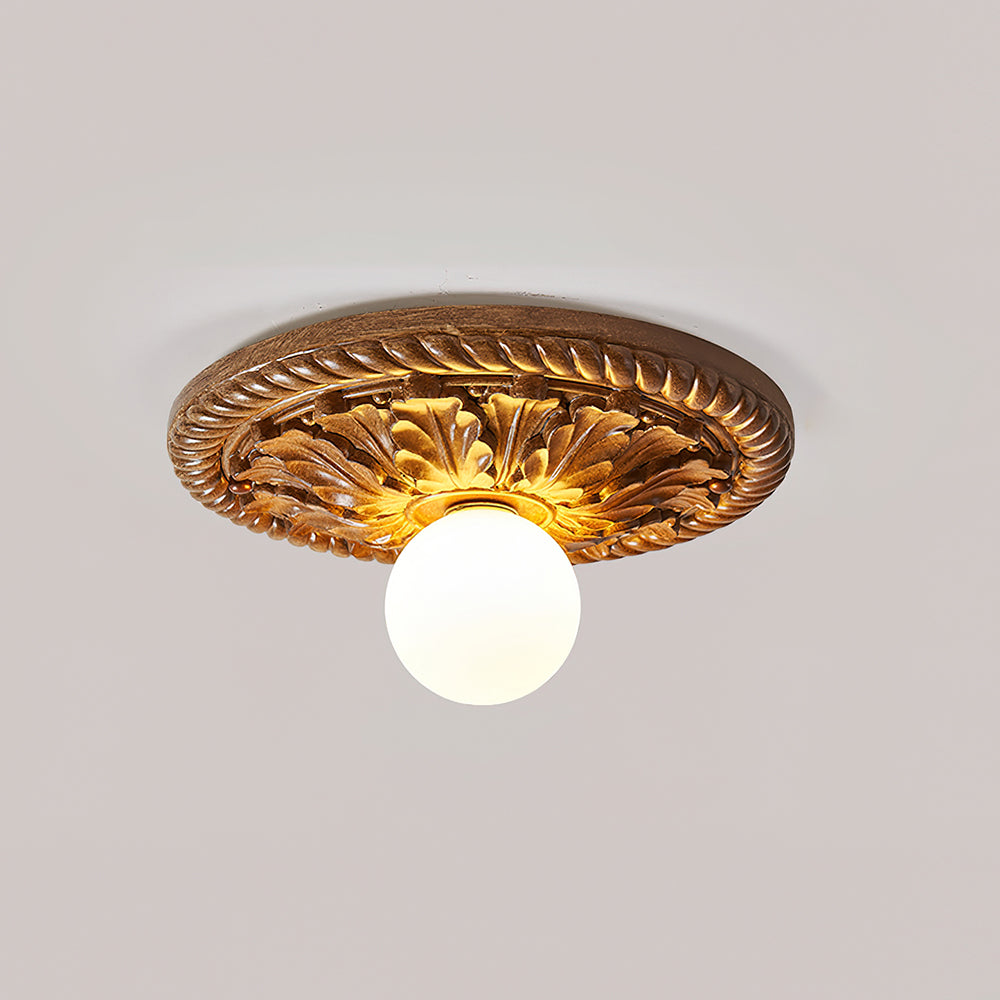 Freyza | Plafonnier encastré – Style vintage pour chambre, couloir et cuisine