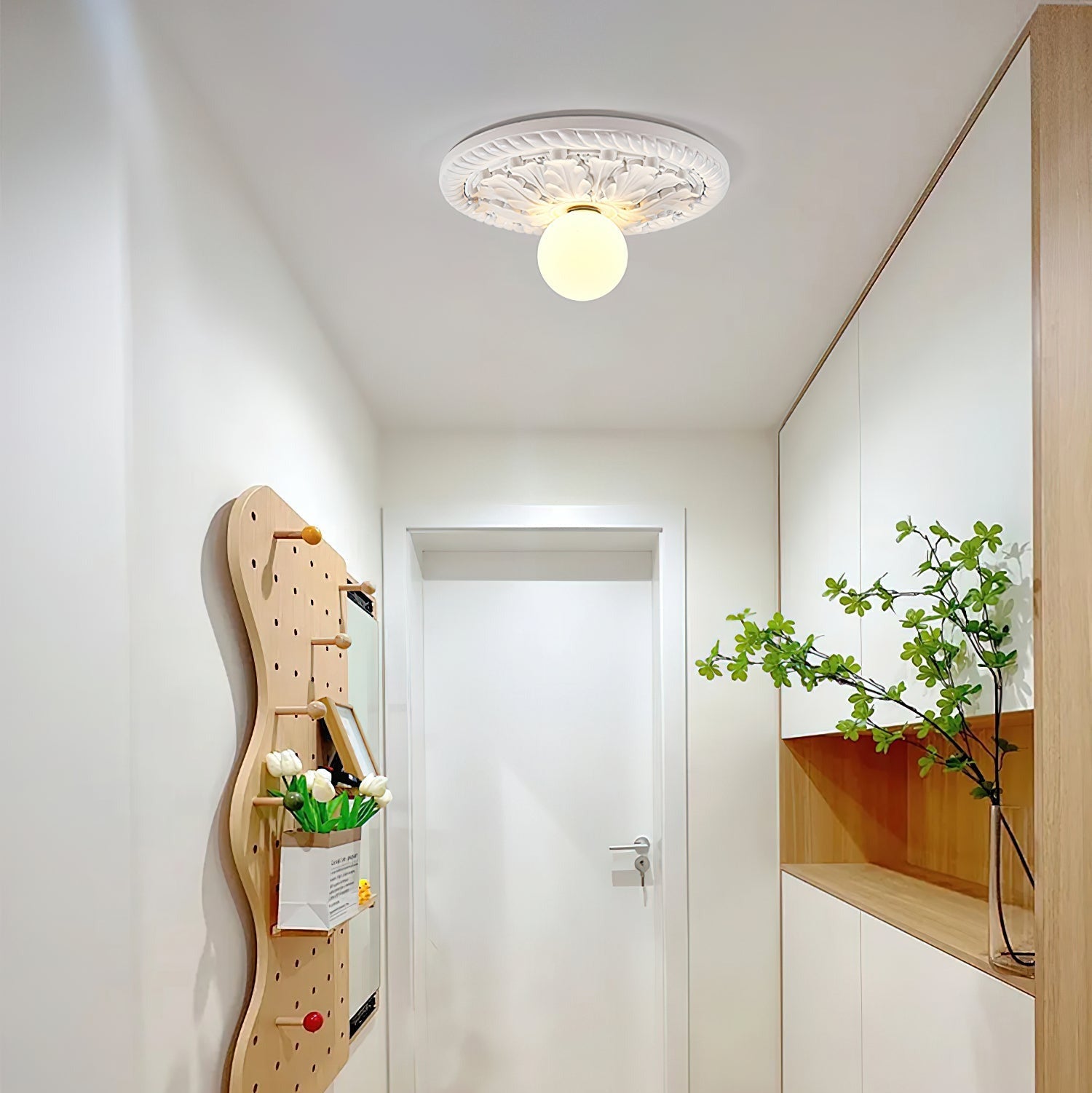 Freyza | Plafonnier encastré – Style vintage pour chambre, couloir et cuisine