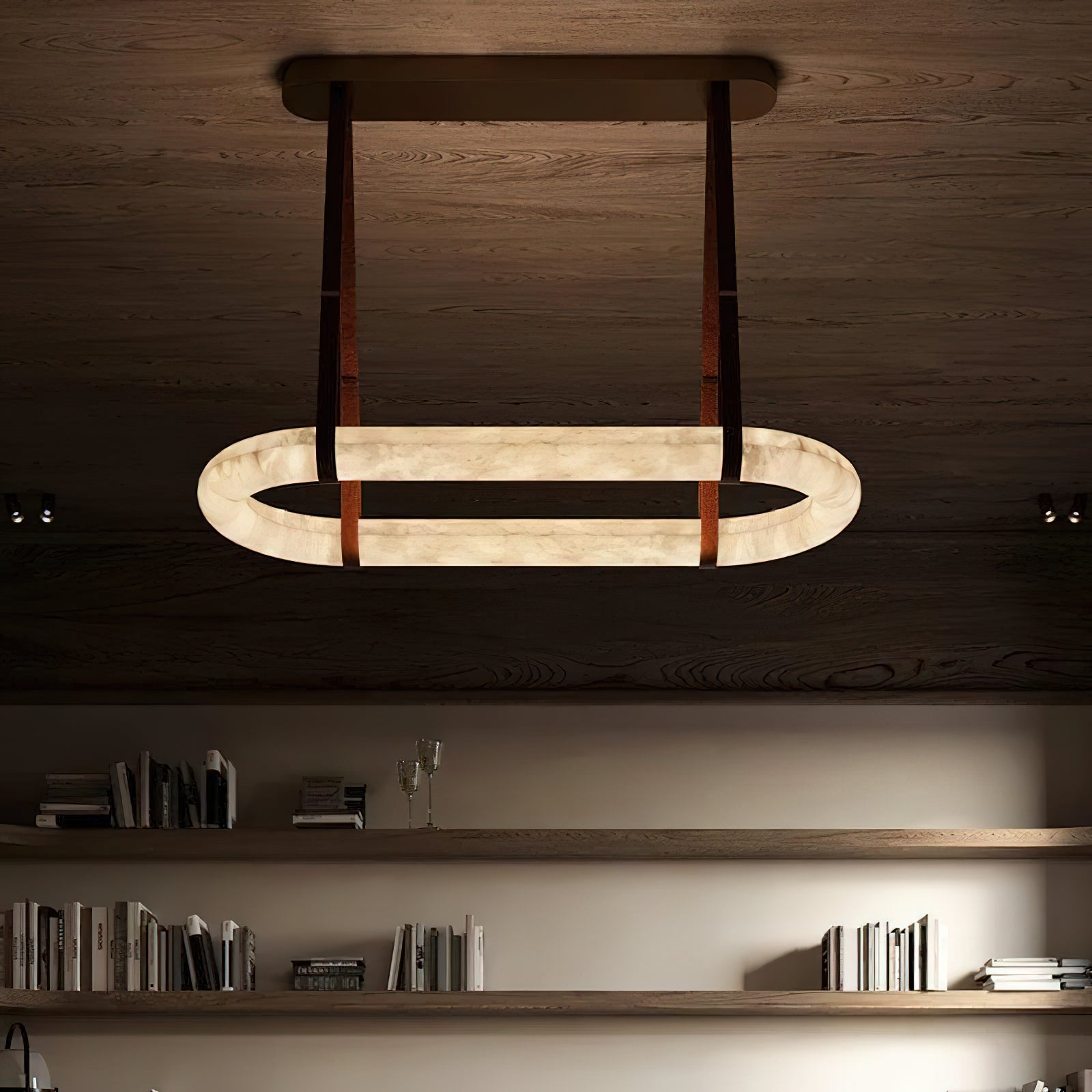 Freyza | Vista Art Alabaster Chandelier – Dining Room Living Room