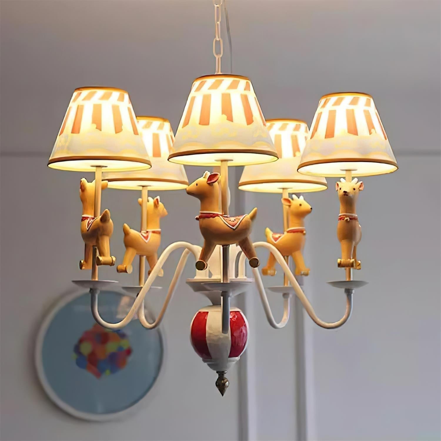 Lustre carrousel Freyza | Delfio – Salle à manger, salon