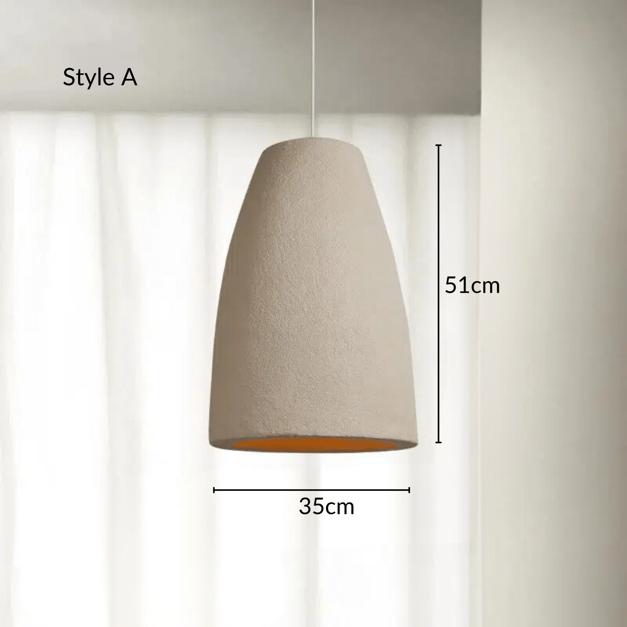 Freyza - CirrusLight | Elegant Textured Dimmable Pendant Lamp Fixture