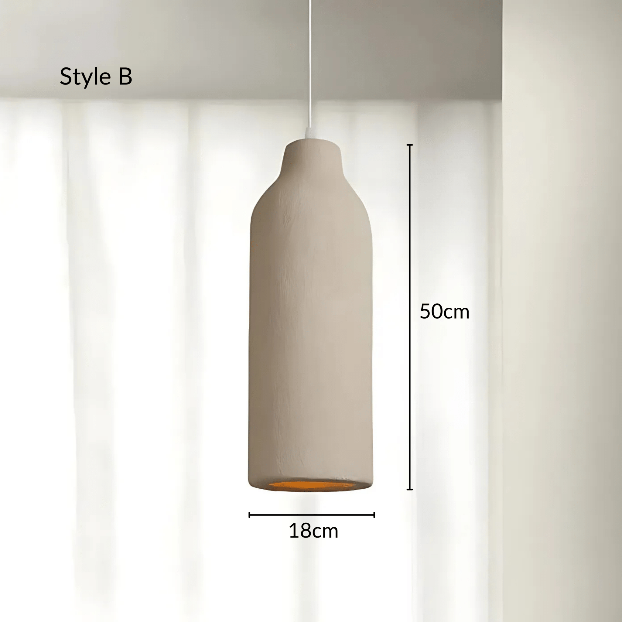 Freyza - CirrusLight | Elegant Textured Dimmable Pendant Lamp Fixture