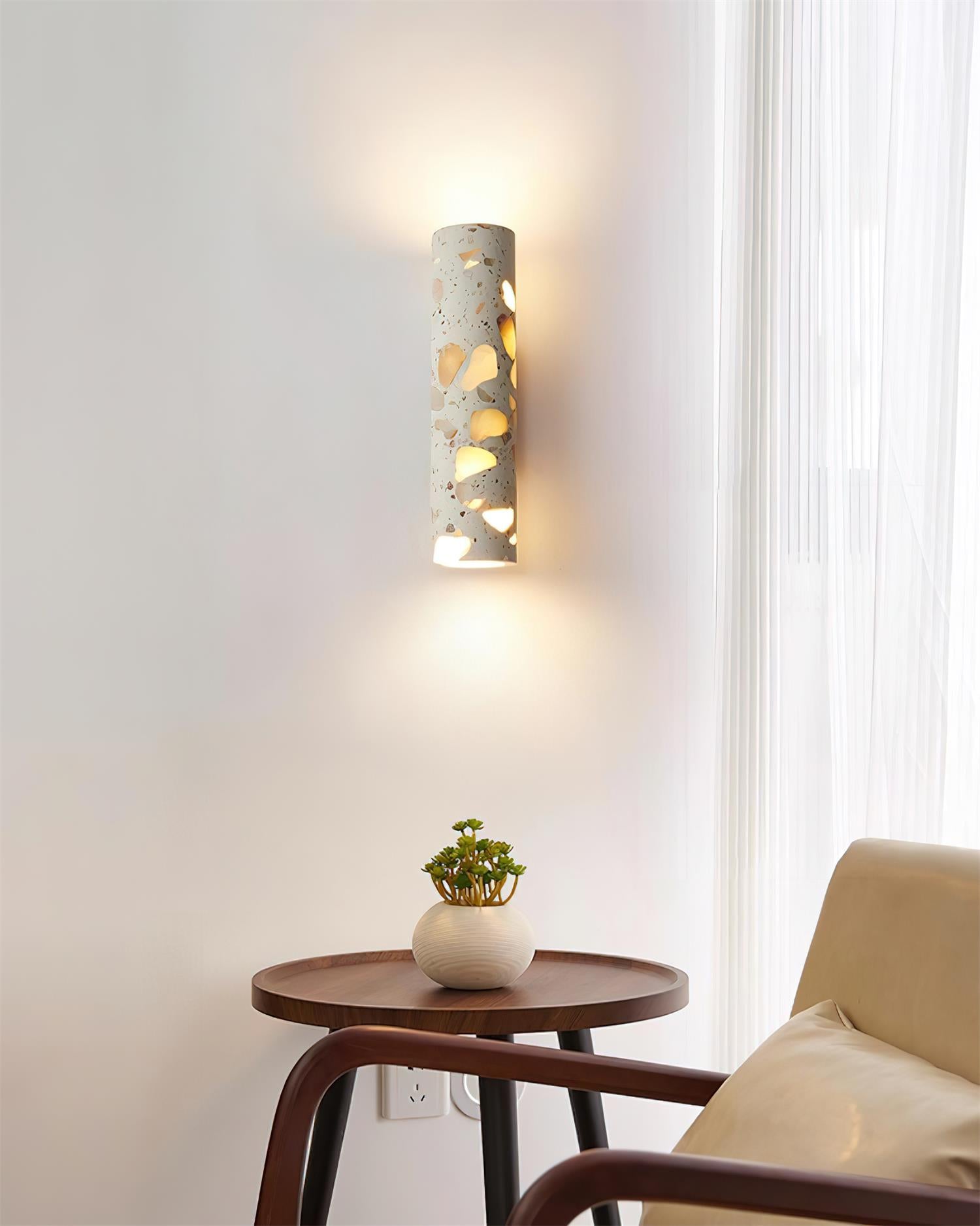 Freyza | Applique murale intérieure en terrazzo Fioren – chambre, salon