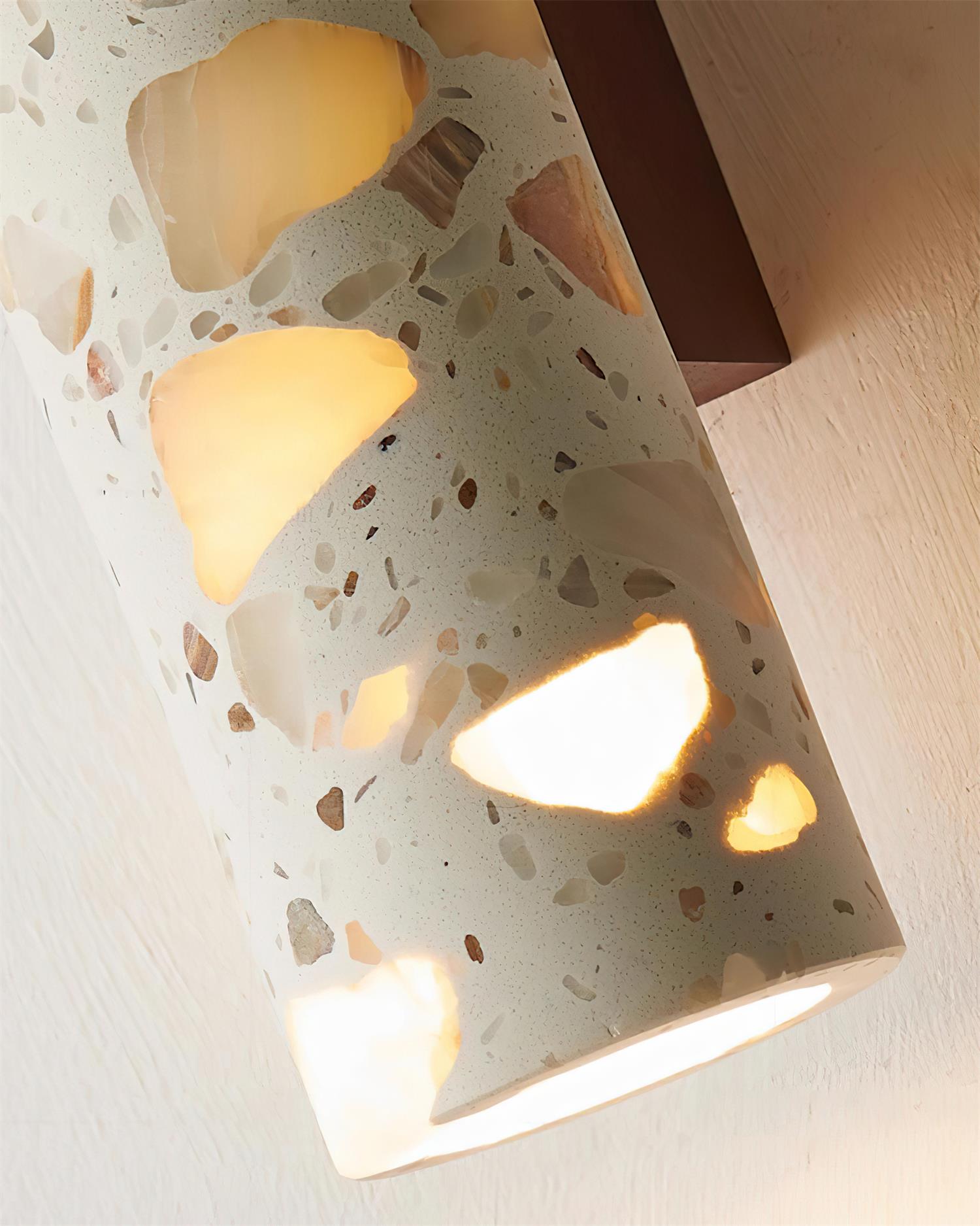 Freyza | Applique murale intérieure en terrazzo Fioren – chambre, salon