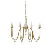 Freyza | Arcad Vintage Industrial Wood Chandelier – Industrial Dining Room Living Room