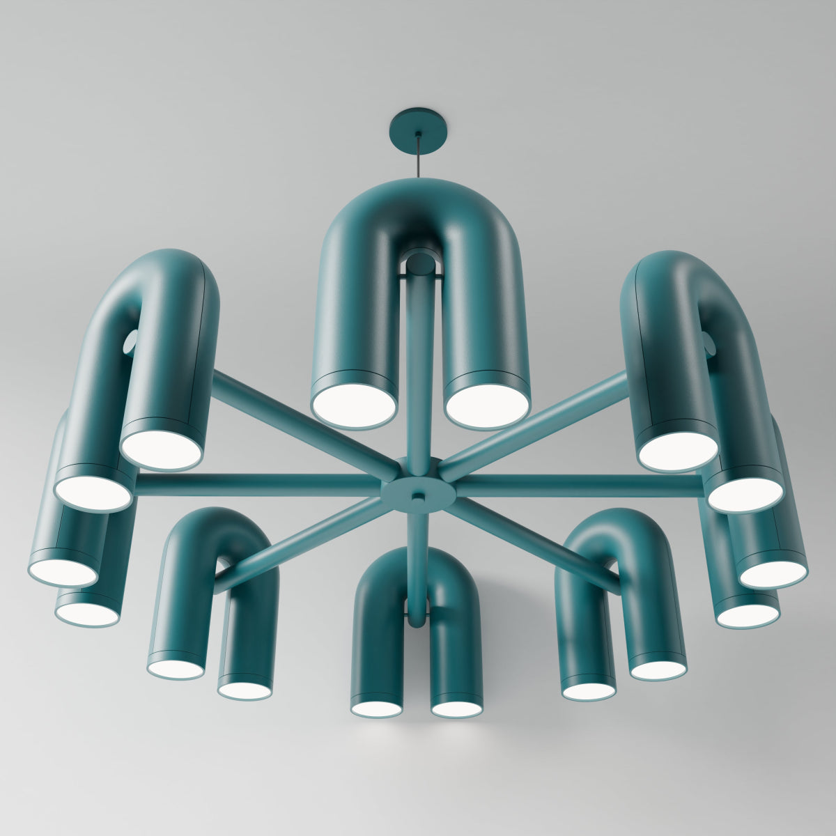Freyza - Clementine | Playful Modern Adjustable LED Chandelier Design