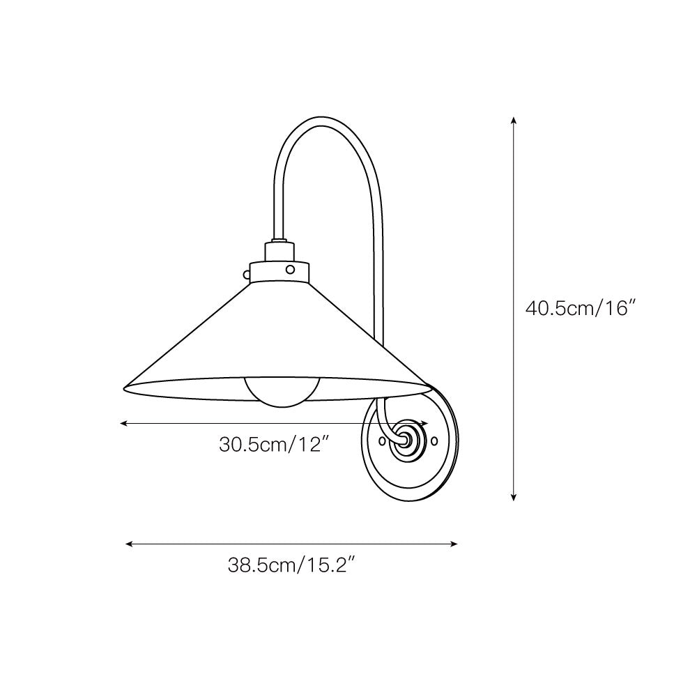 Freyza | Drape Brass Wall Brass Wall Light – Bedroom Hallway