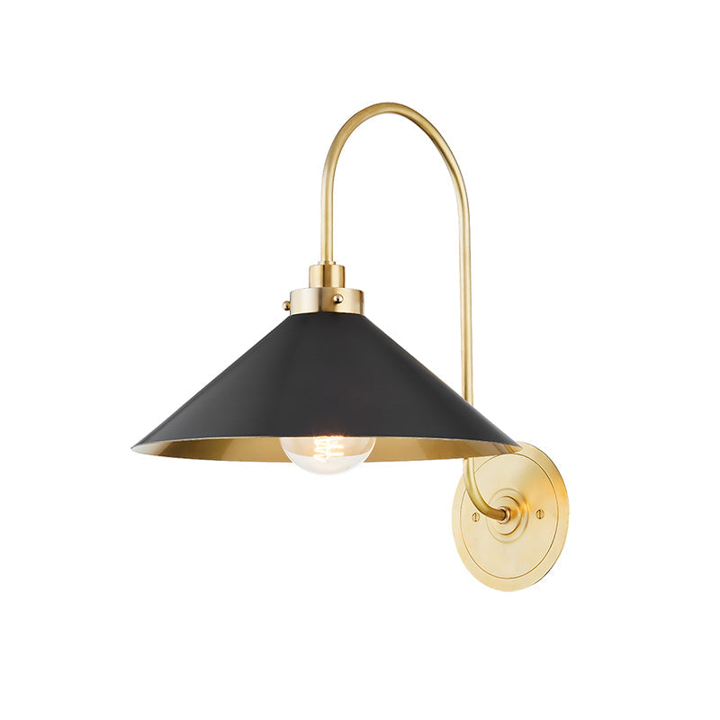 Freyza | Drape Brass Wall Brass Wall Light – Bedroom Hallway