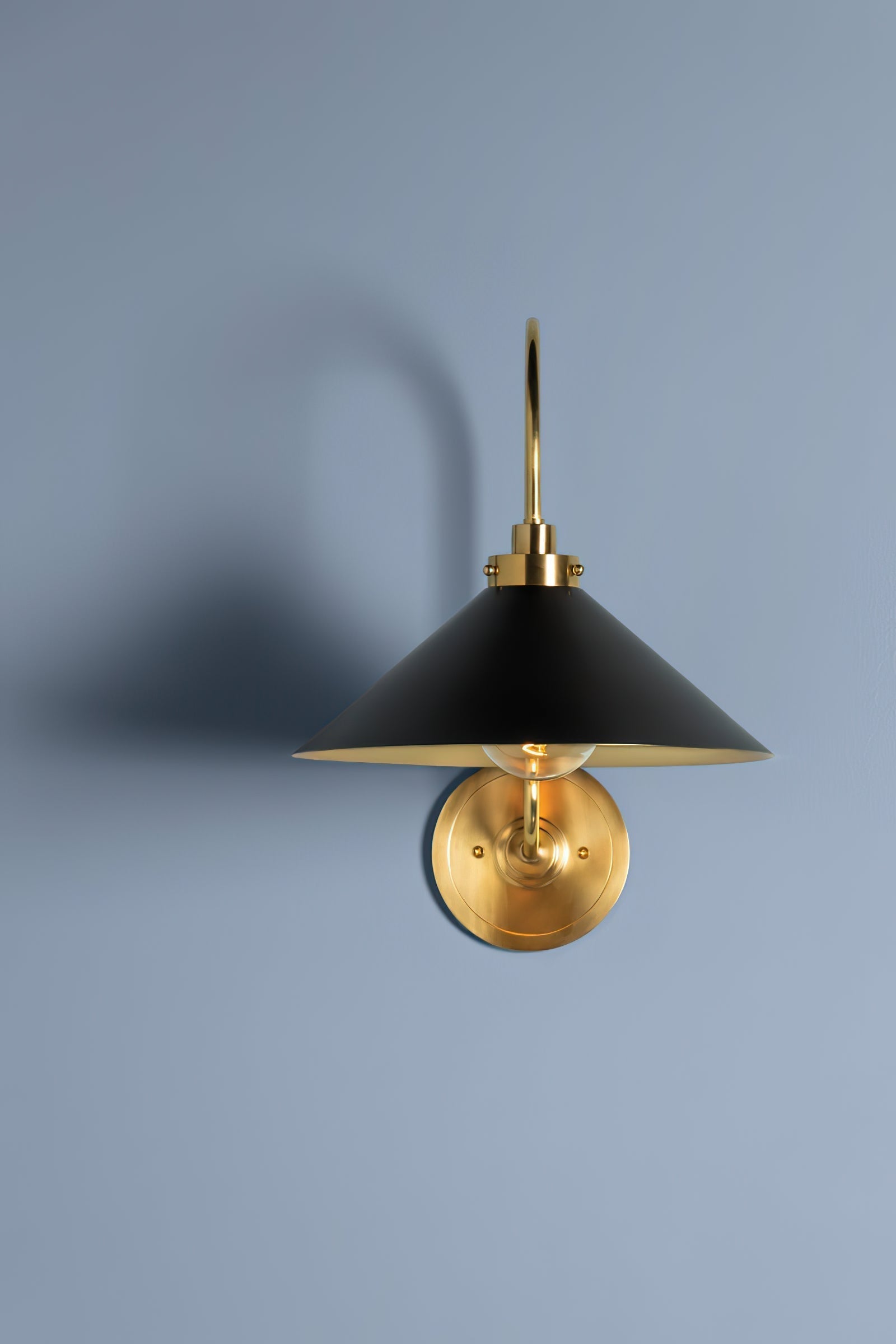Freyza | Drape Brass Wall Brass Wall Light – Bedroom Hallway