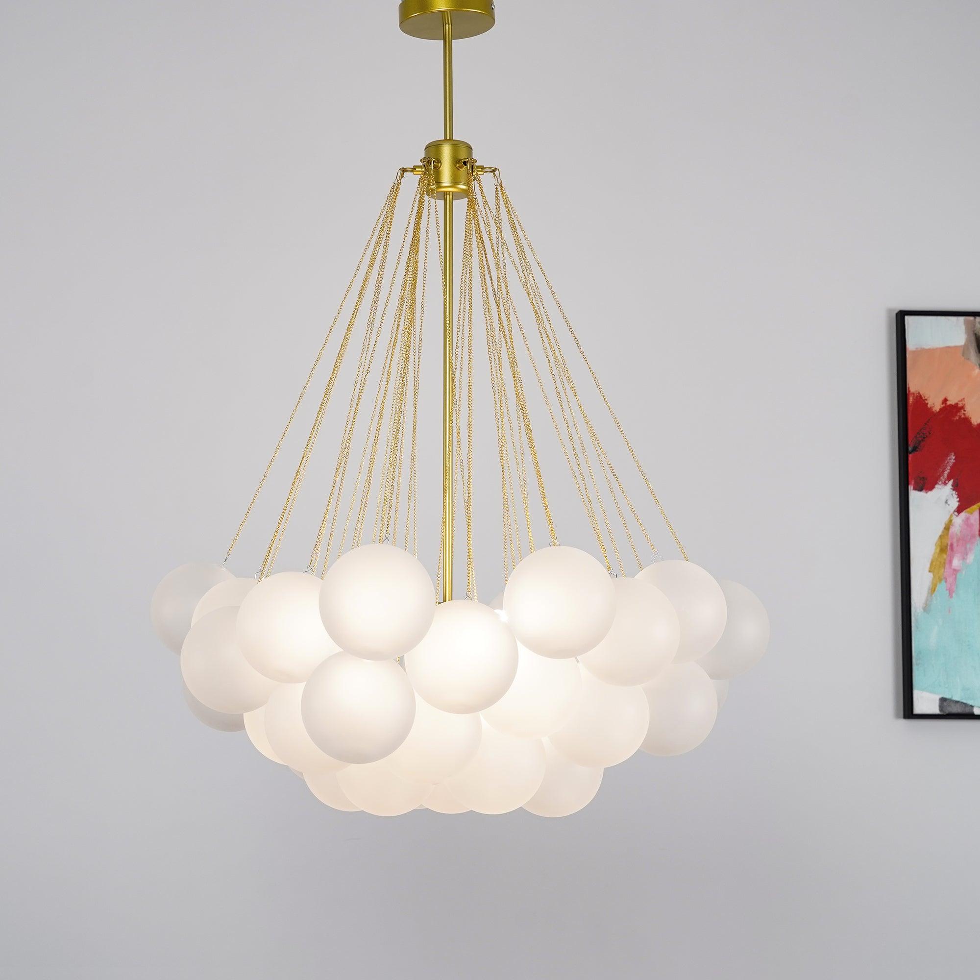 Freyza | Lustre en verre – Salle à manger Salon