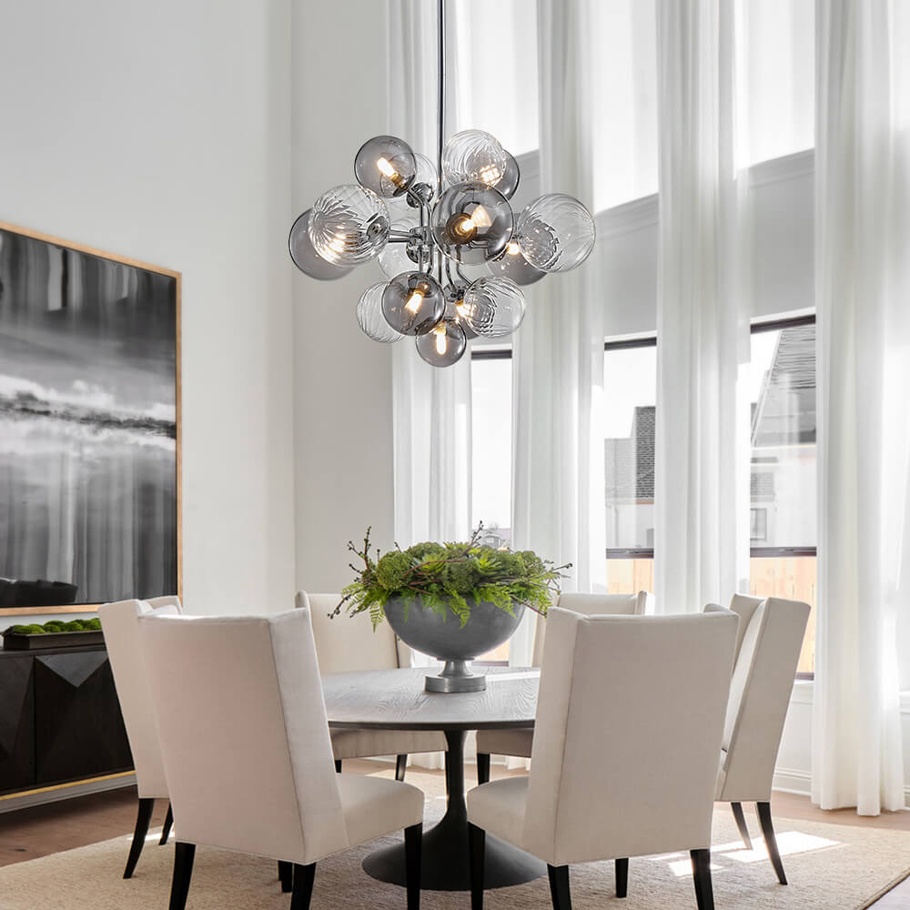 Freyza | Virela Postmodern luxury Glass Chandelier – Modern Dining Room Living Room