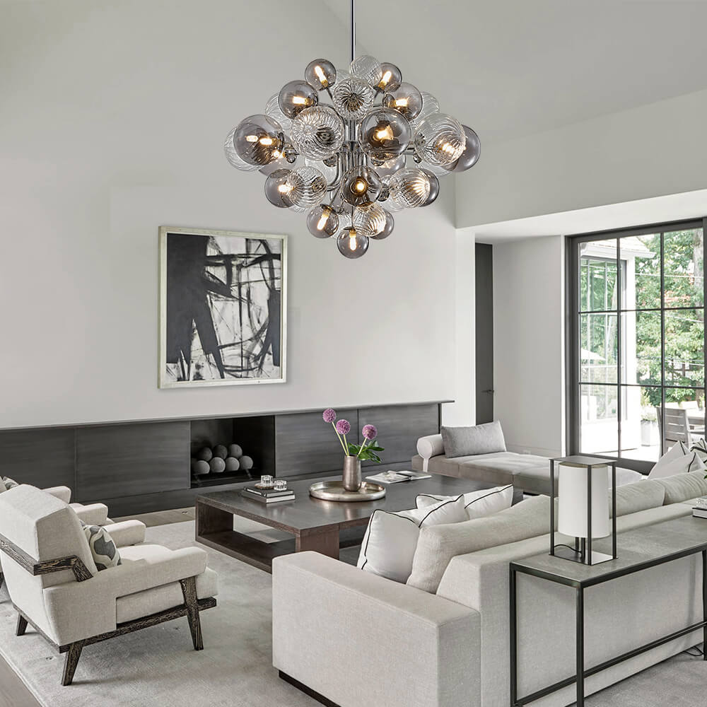 Freyza | Virela Postmodern luxury Glass Chandelier – Modern Dining Room Living Room