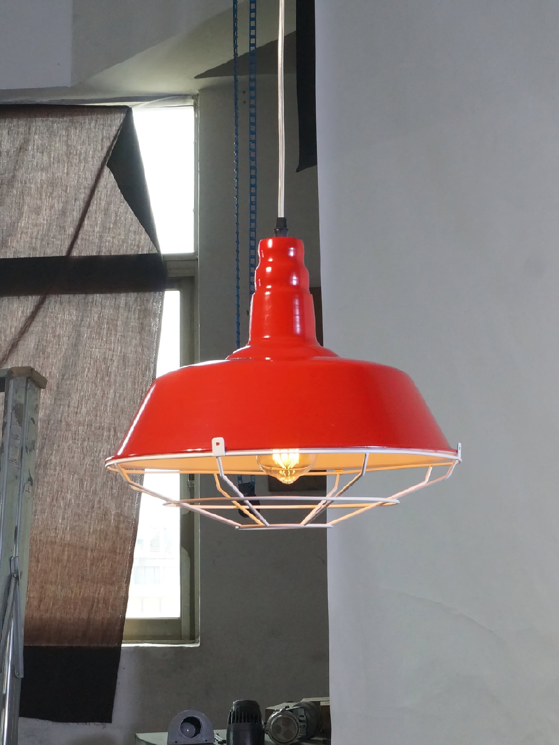 Freyza | Cobal Colire Art Pendant Light – Vintage Kitchen Dining Room