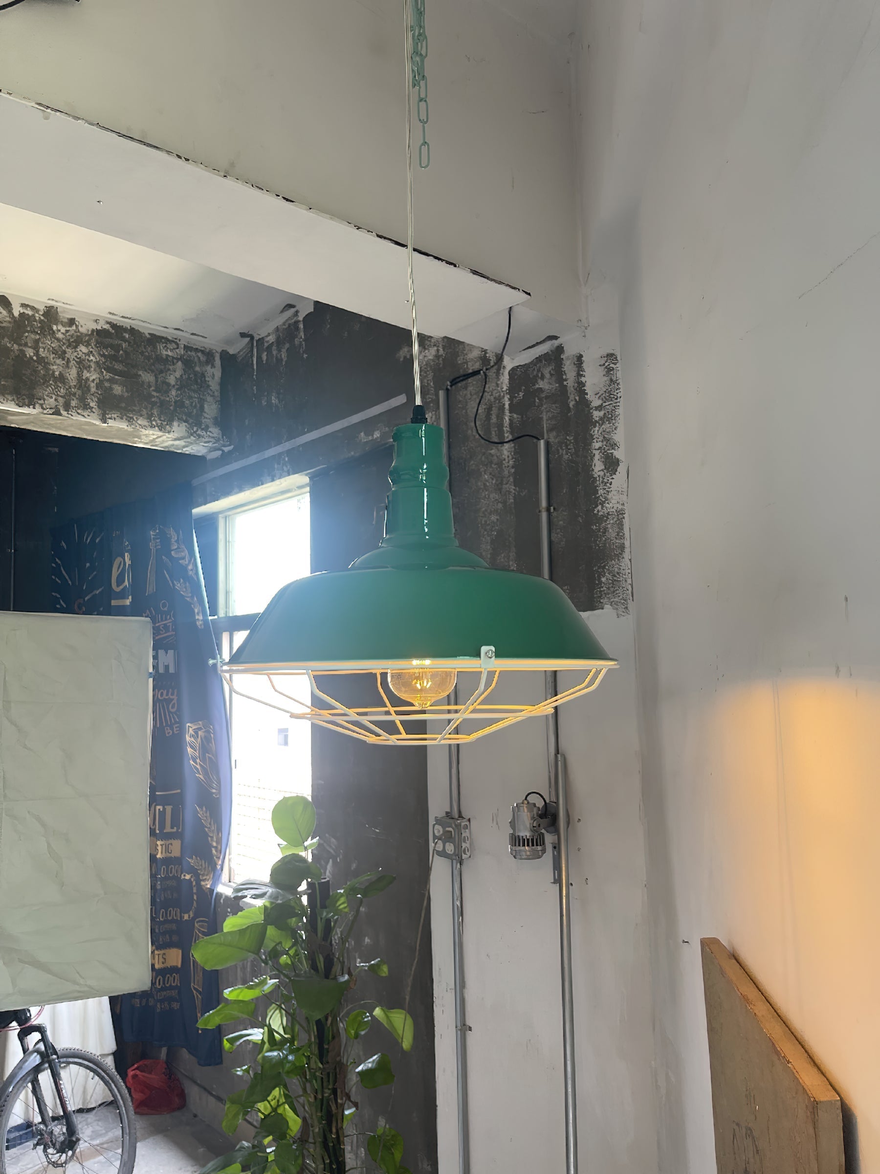 Freyza | Cobal Colire Art Pendant Light – Vintage Kitchen Dining Room