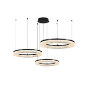 Freyza | Idyll Round LED Resin Chandelier – Dining Room Living Room