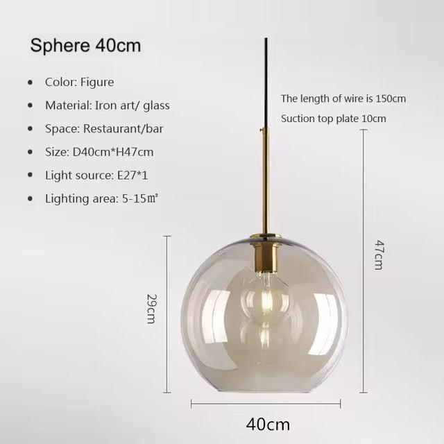 Freyza - CognacGlow | Elegant Handcrafted Brass Pendant Light Fixture