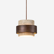 Freyza | Suspension Ritta en travertin – Lampe pour cuisine et salle à manger