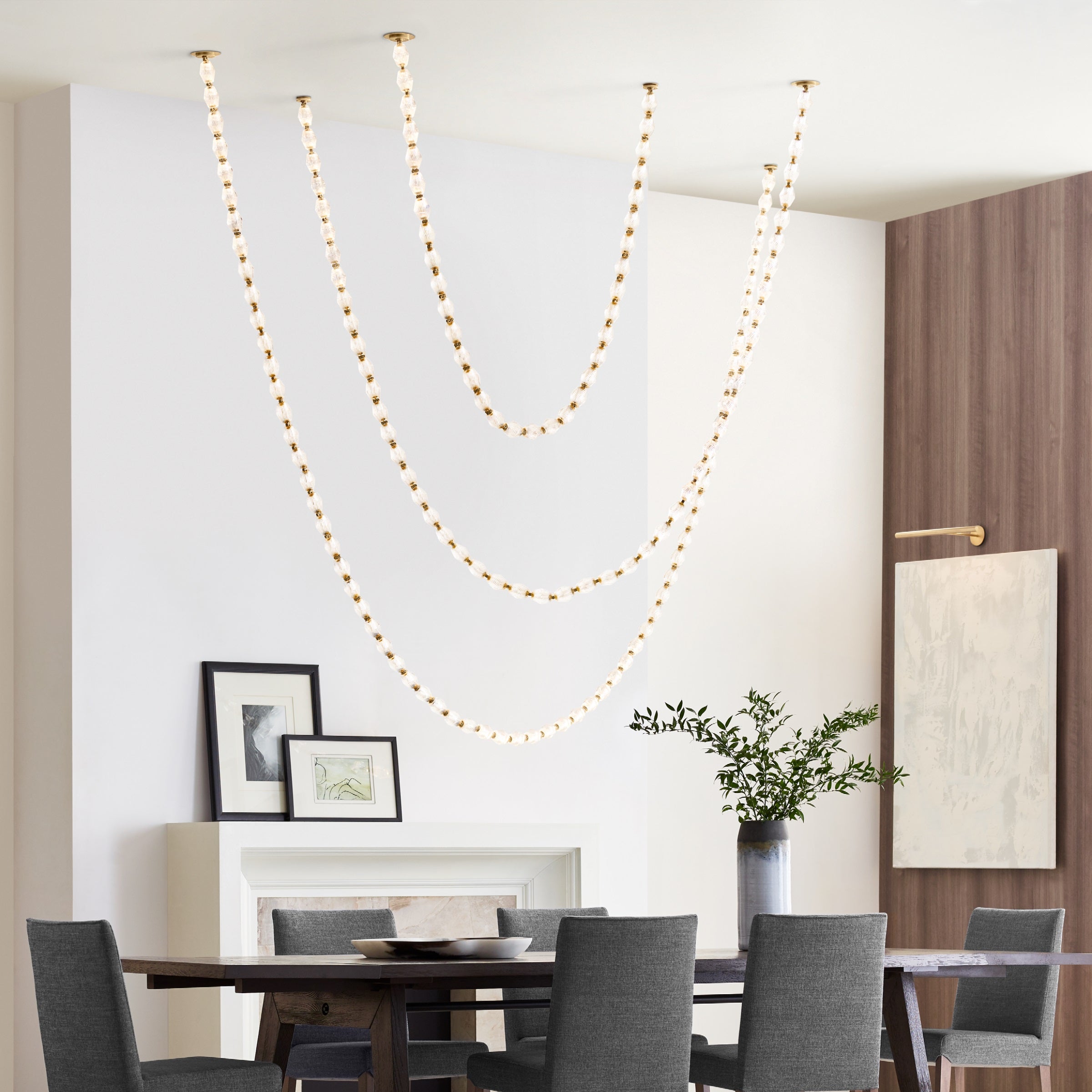 Freyza | Karma-Glas-Kronleuchter – Esszimmer, Wohnzimmer