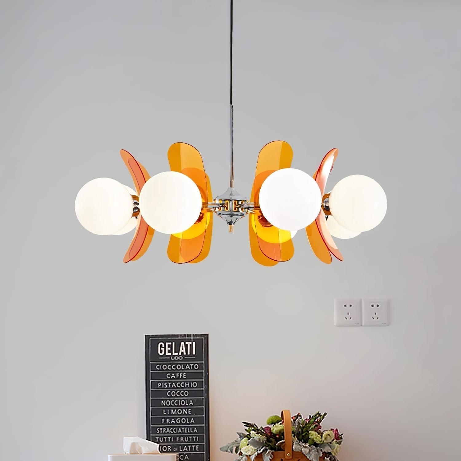 Freyza | Prism Creativity Sputnik Glass Chandelier – Dining Room Living Room