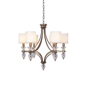 Freyza | Rift Vintage Luxury Glass Chandelier – Vintage Dining Room Living Room