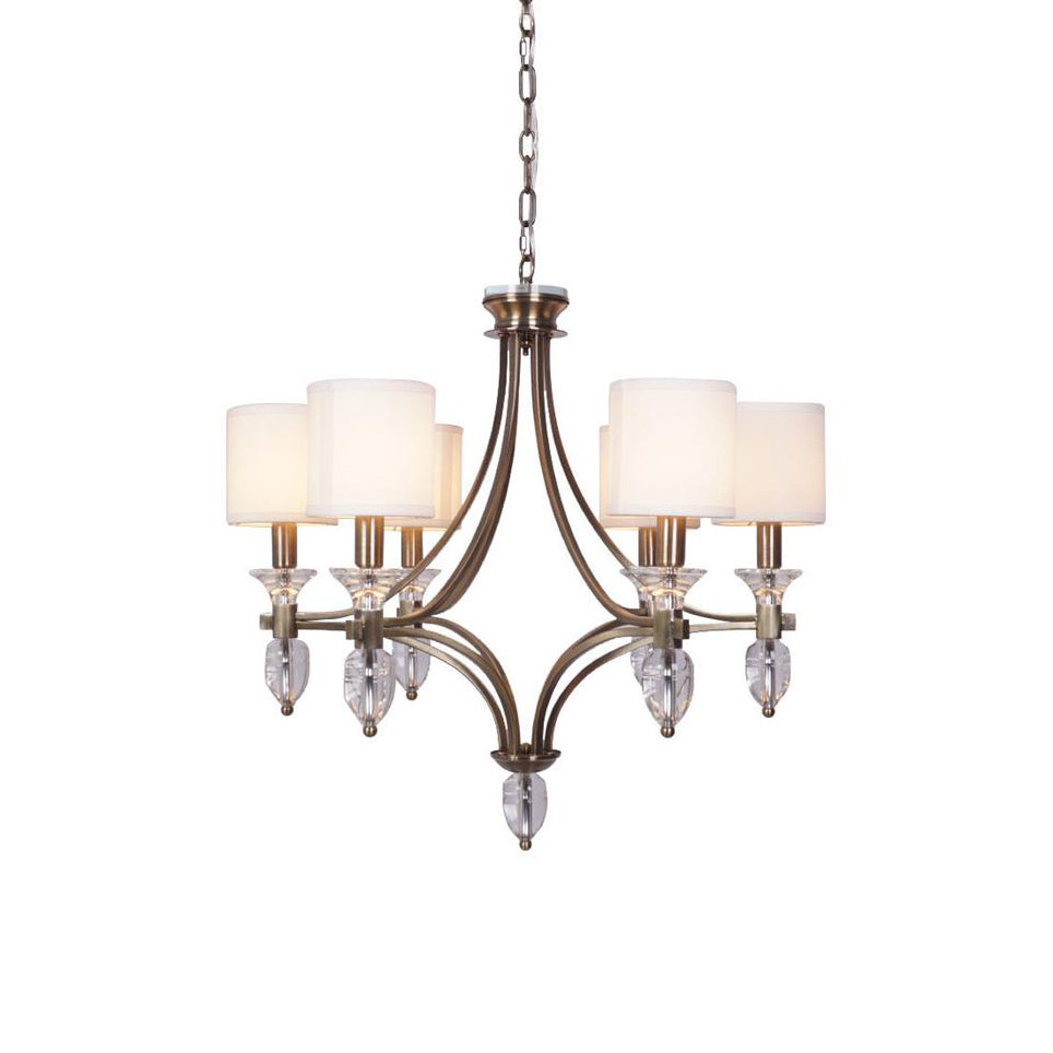 Freyza | Rift Vintage Luxury Glass Chandelier – Vintage Dining Room Living Room