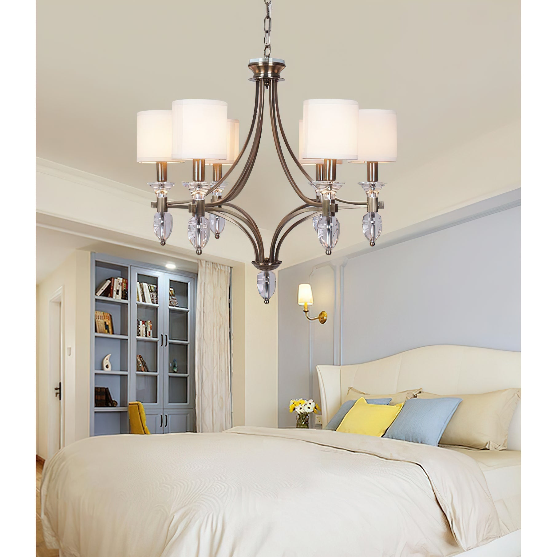 Freyza | Rift Vintage Luxury Glass Chandelier – Vintage Dining Room Living Room