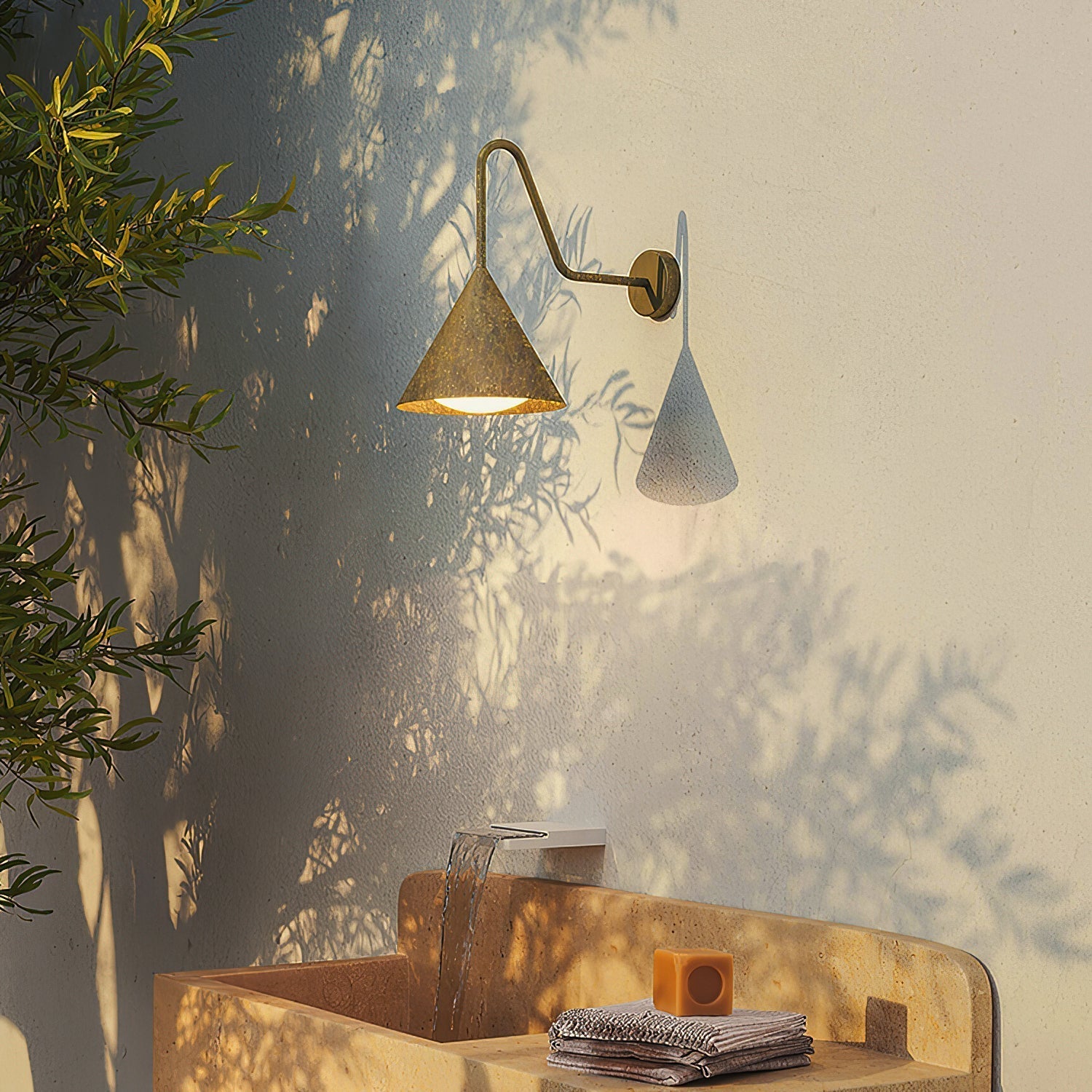 Freyza | Whorl Vintage Industrial Wall Light – Industrial Bedroom Hallway